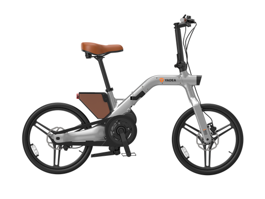 The right side of grey Innovator Electric Bike