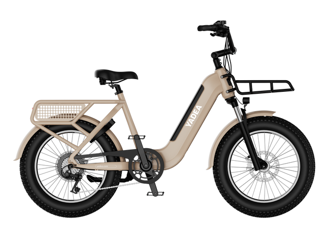 Camper Electric Bike with Fat Tire for All Terrains Yadea Official Online Store 